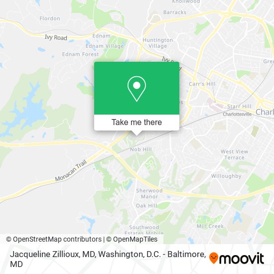 Jacqueline Zillioux, MD map