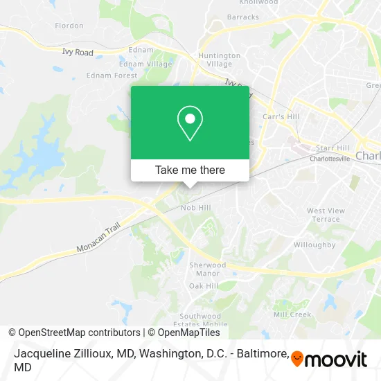 Jacqueline Zillioux, MD map