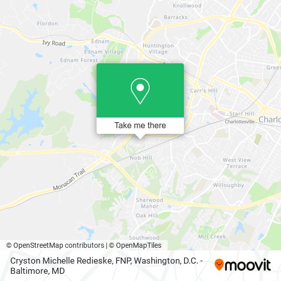 Cryston Michelle Redieske, FNP map