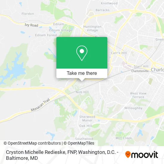 Mapa de Cryston Michelle Redieske, FNP