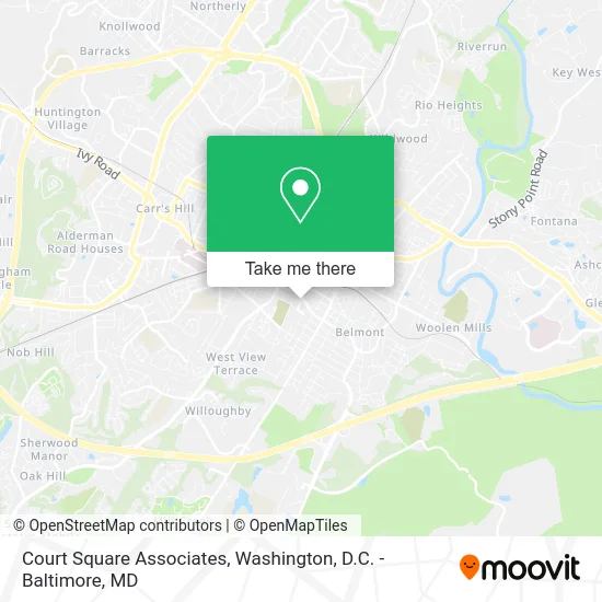 Court Square Associates map