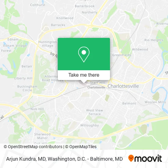 Arjun Kundra, MD map