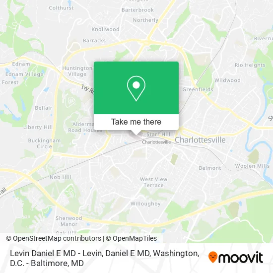 Levin Daniel E MD - Levin, Daniel E MD map