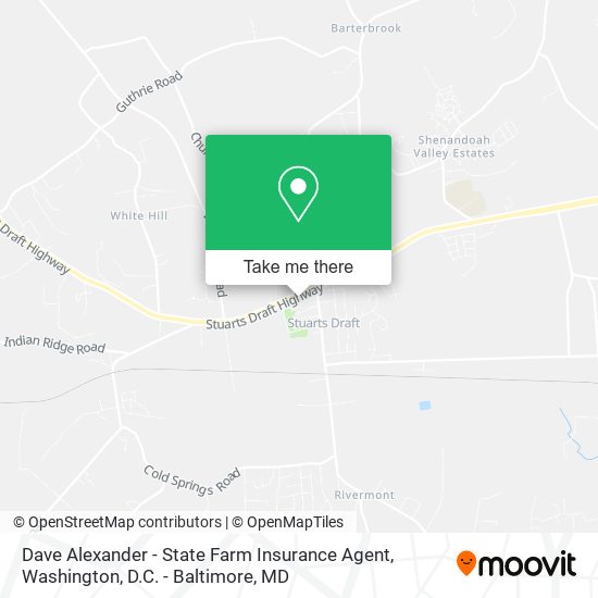 Dave Alexander - State Farm Insurance Agent map