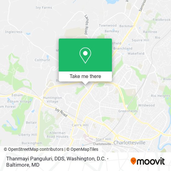 Mapa de Thanmayi Panguluri, DDS