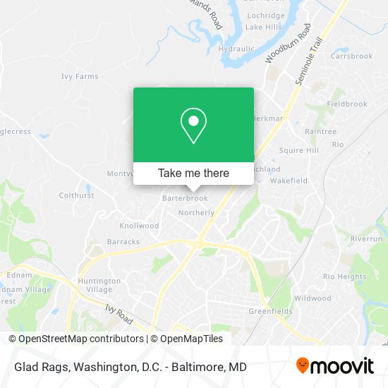 Glad Rags map