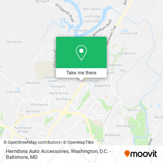 Herndons Auto Accessories map