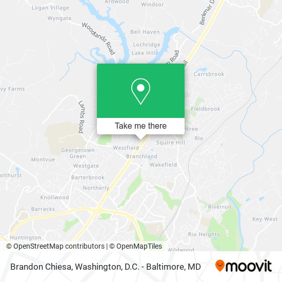 Brandon Chiesa map