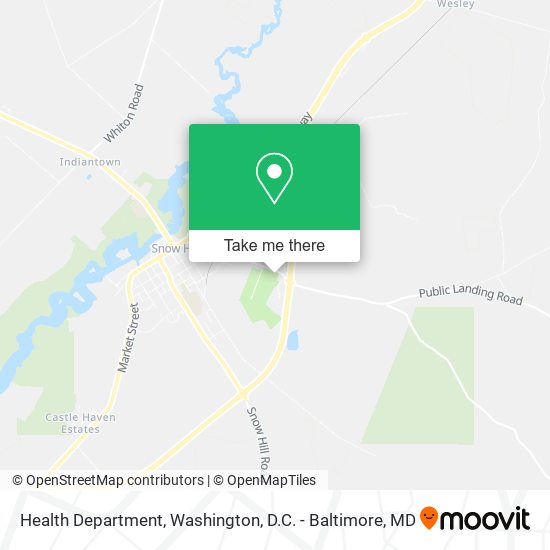 Mapa de Health Department