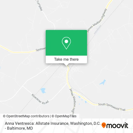 Anna Ventresca: Allstate Insurance map