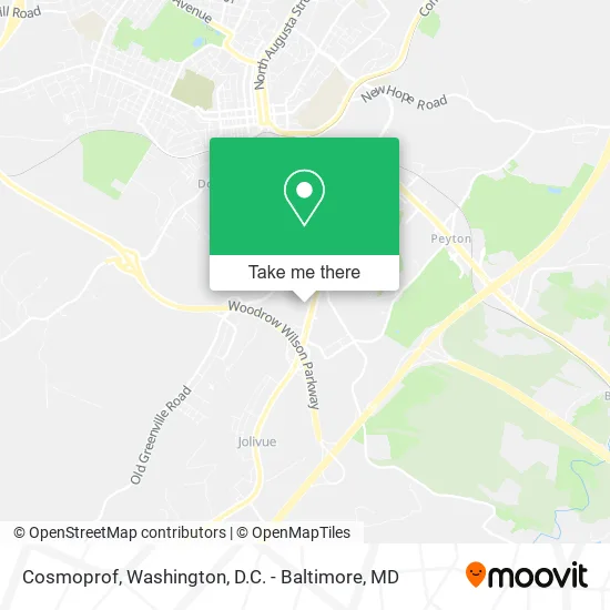 Cosmoprof map