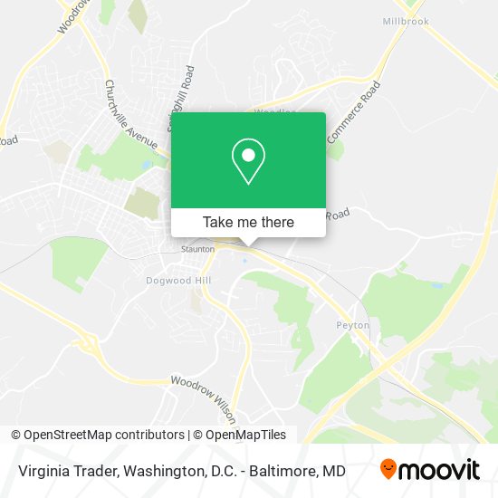 Mapa de Virginia Trader