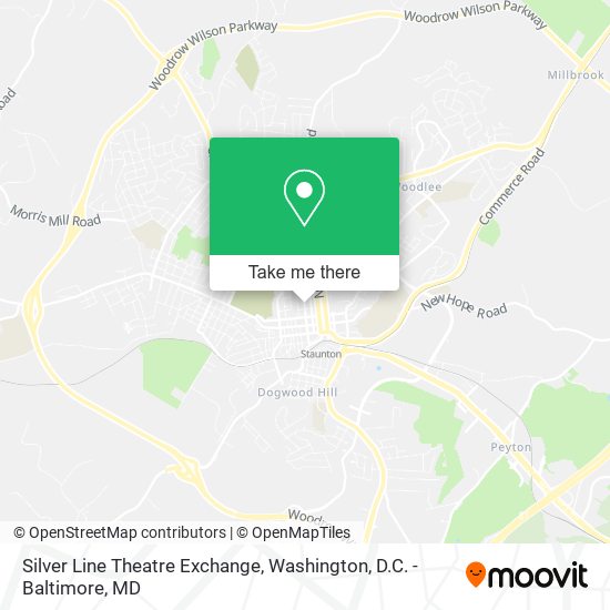 Silver Line Theatre Exchange map