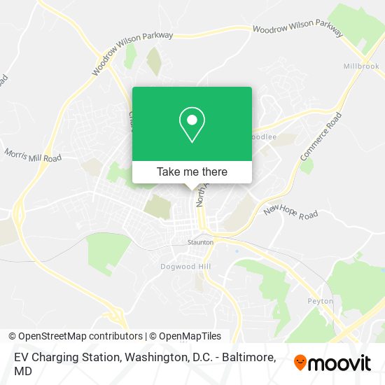 EV Charging Station map