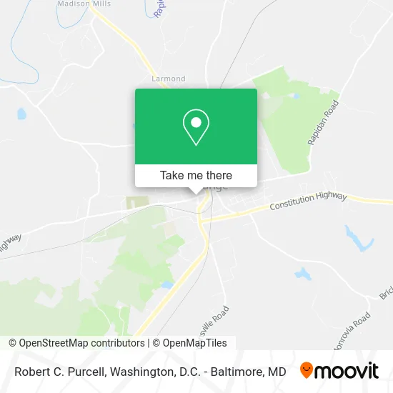 Robert C. Purcell map