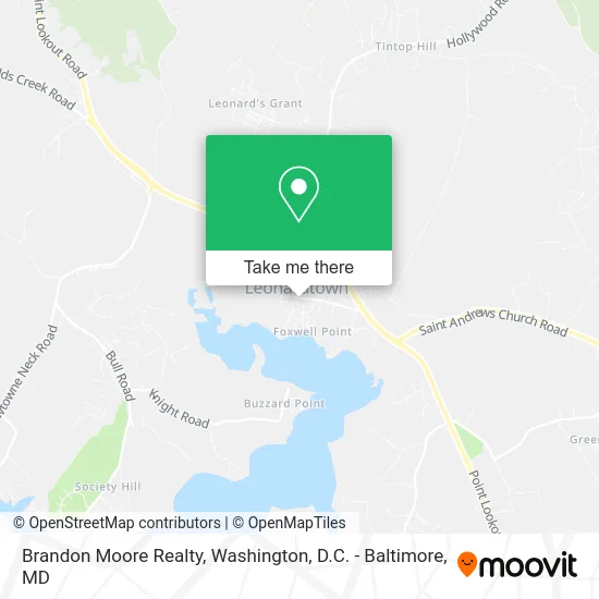 Brandon Moore Realty map