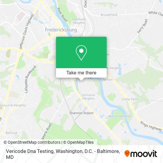 Vericode Dna Testing map