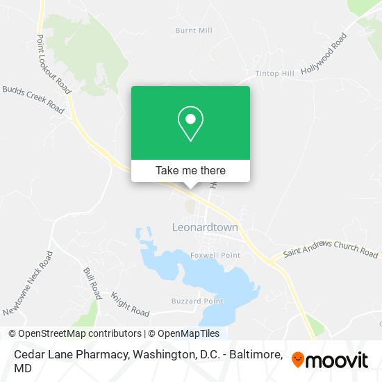 Cedar Lane Pharmacy map