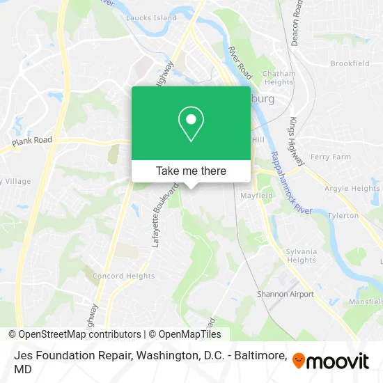 Jes Foundation Repair map