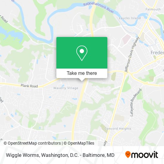 Wiggle Worms map