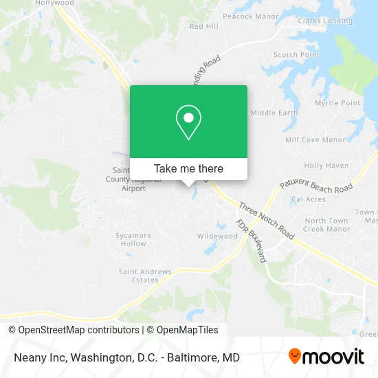 Neany Inc map