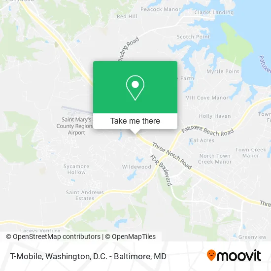T-Mobile map
