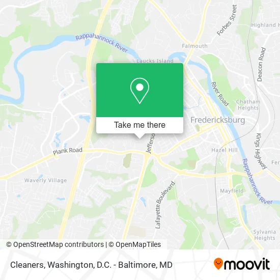 Cleaners map