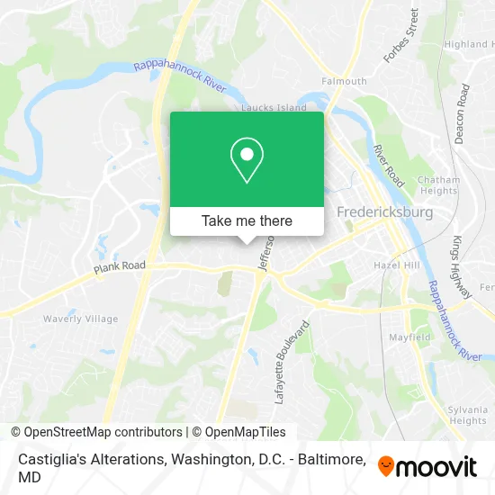 Castiglia's Alterations map