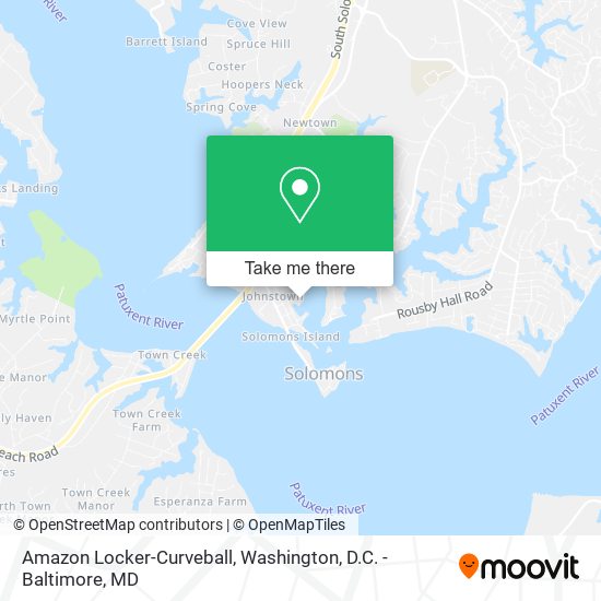 Amazon Locker-Curveball map