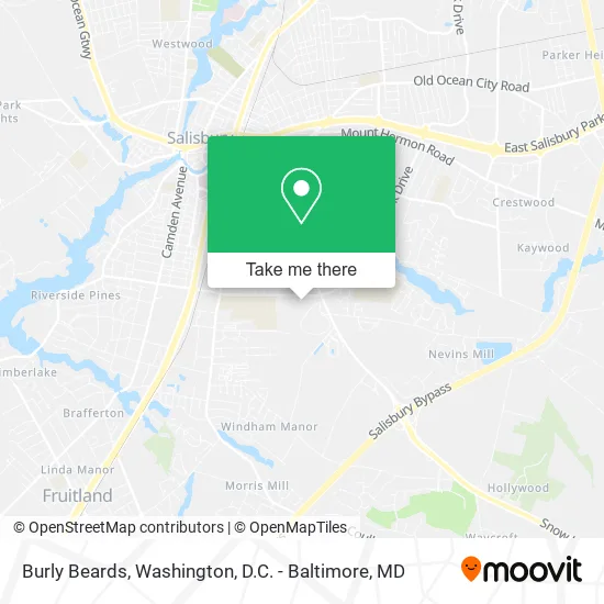 Burly Beards map
