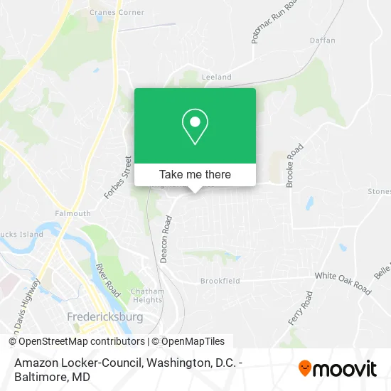 Amazon Locker-Council map