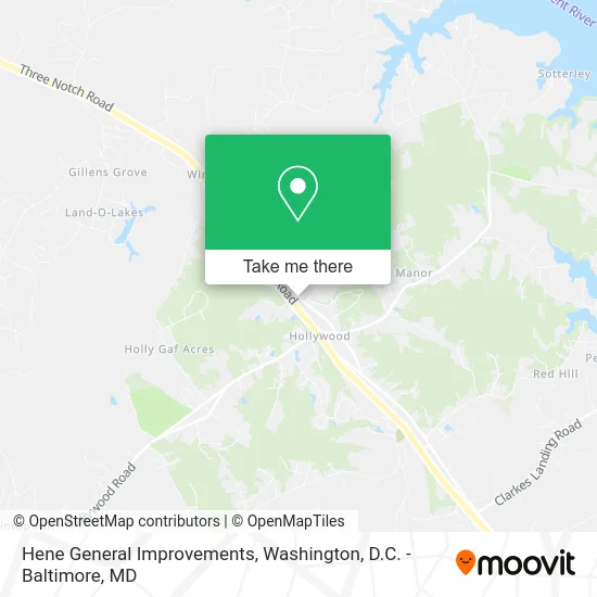 Hene General Improvements map