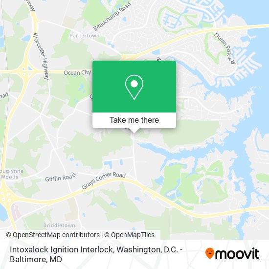 Intoxalock Ignition Interlock map