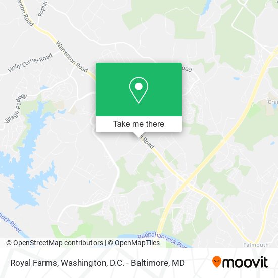 Royal Farms map