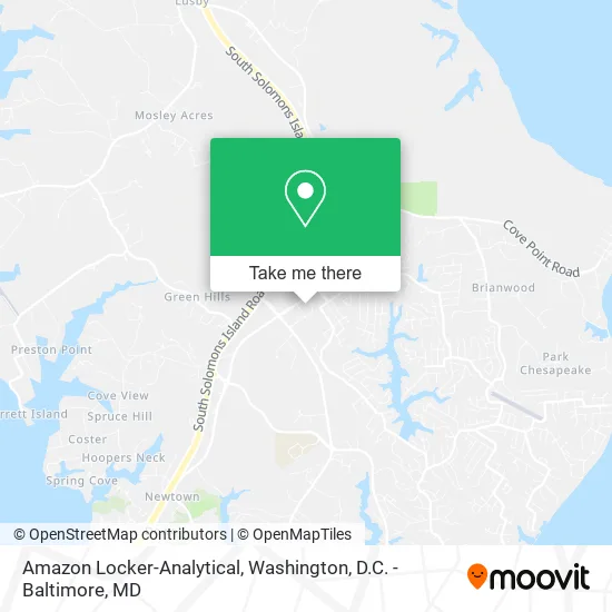 Amazon Locker-Analytical map