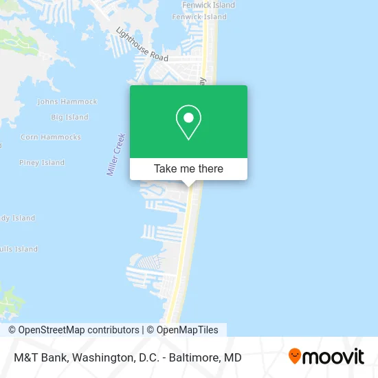 M&T Bank map