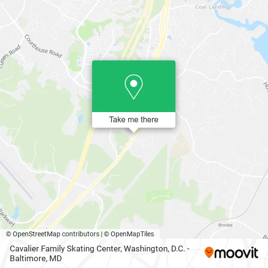 Cavalier Family Skating Center map