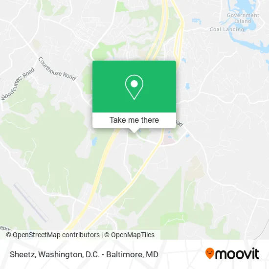 Sheetz map