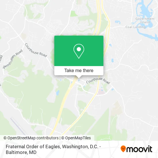 Fraternal Order of Eagles map