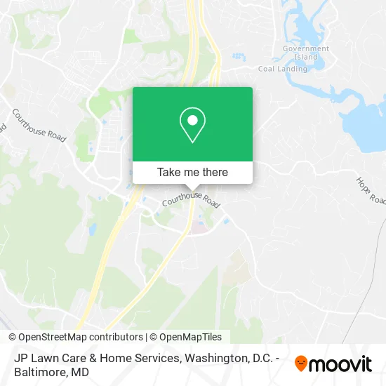 Mapa de JP Lawn Care & Home Services