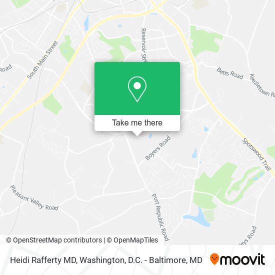 Heidi Rafferty MD map