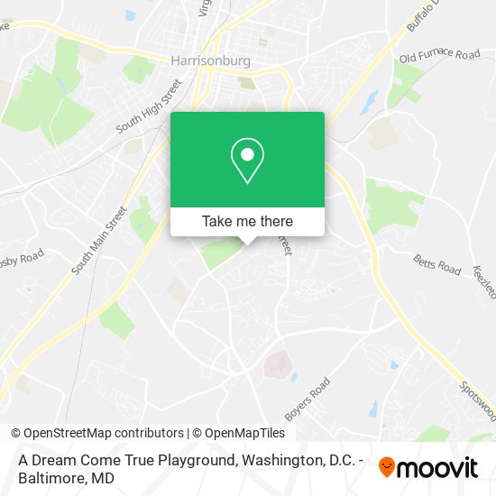A Dream Come True Playground map