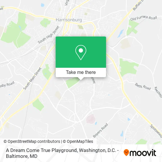 A Dream Come True Playground map