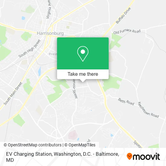 EV Charging Station map