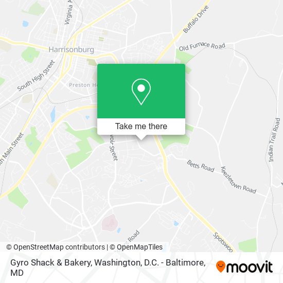 Gyro Shack & Bakery map