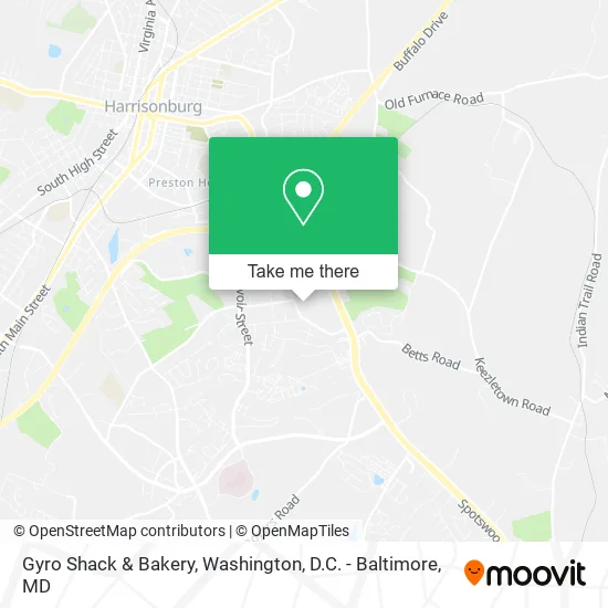 Gyro Shack & Bakery map