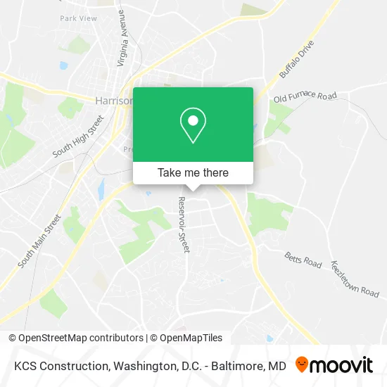 KCS Construction map