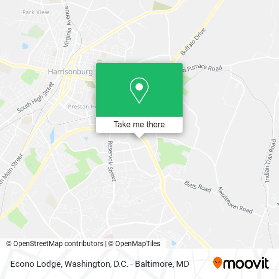 Econo Lodge map