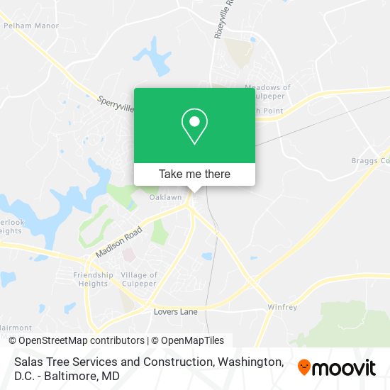 Mapa de Salas Tree Services and Construction