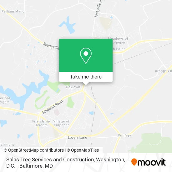 Salas Tree Services and Construction map